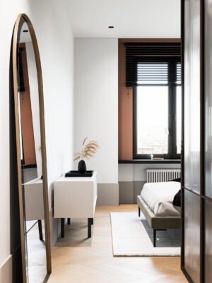 thi công nội thất căn hộ hiện đại 2 phòng ngủ - nội thất passion