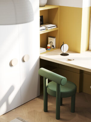 thi công nội thất căn hộ hiện đại 2 phòng ngủ - nội thất passion