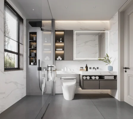 Thiết Kế Phòng Tắm Căn Hộ