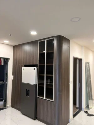 thi công hệ tủ trang trí căn hộ thủ đức