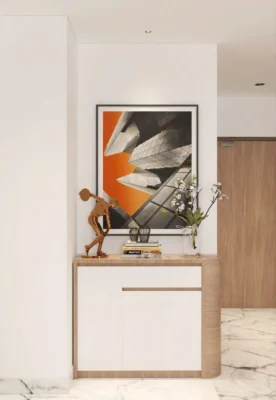 Thi công nội thất căn hộ 1 phòng ngủ