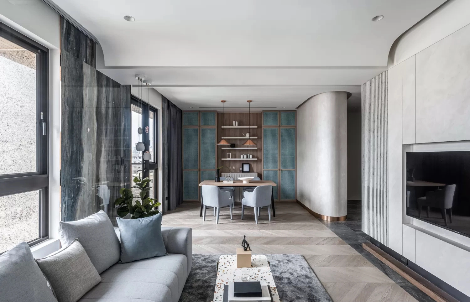 thiết kế thi công nội thất Vinhomes Grand Park
